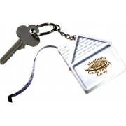 House Keyring w/ Measuring Tape