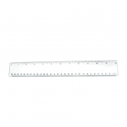 12in Clear Ruler